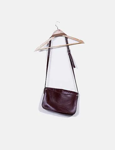 NoName Bolso satchel granate