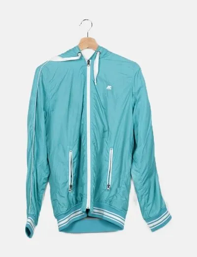 NoName Chaqueta impermeable azul
