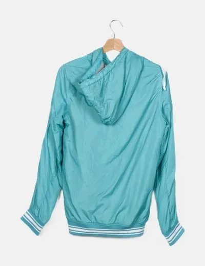 NoName Chaqueta impermeable azul