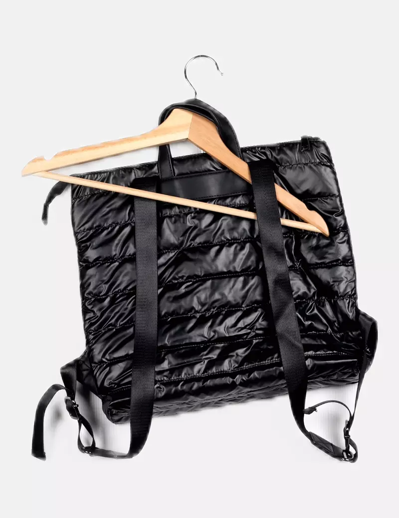 NoName Mochila negra impermeable