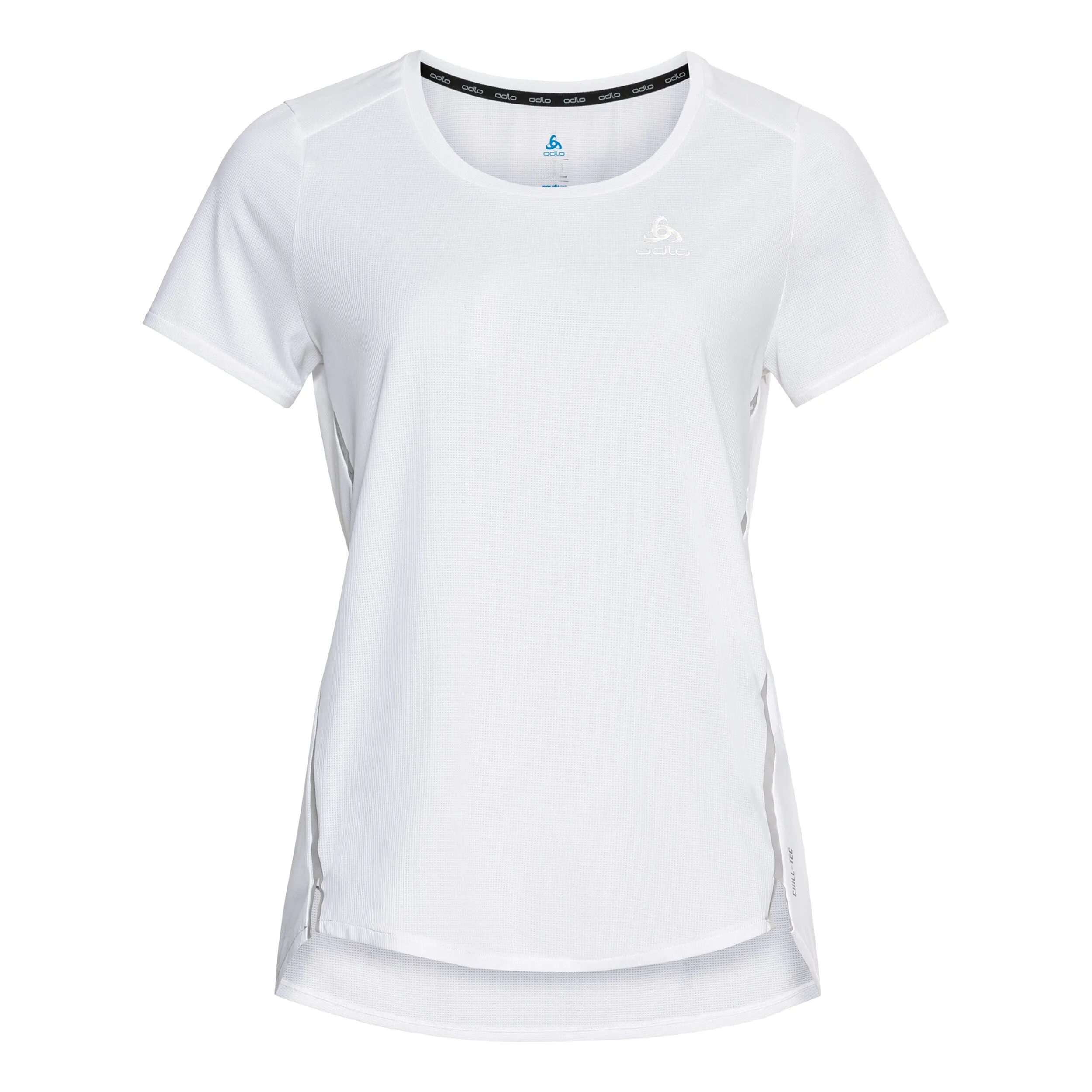 ODLO ZEROWEIGHT CHILLTEC CREW NECK CAMISETA DE RUNNING MUJERES