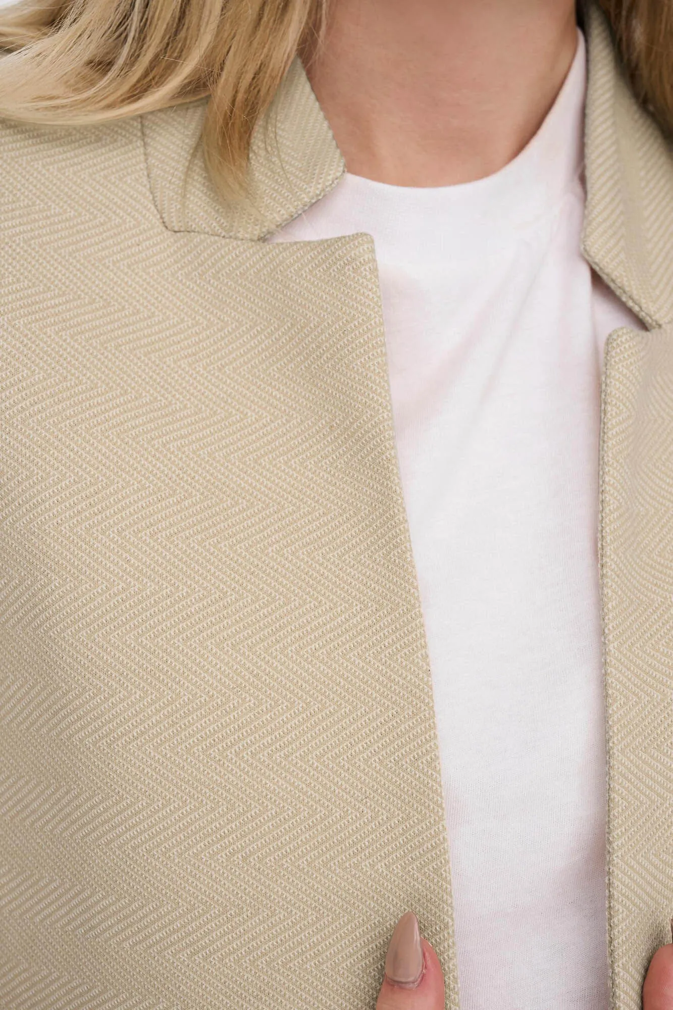 Only Chaqueta 3/4 manga larga