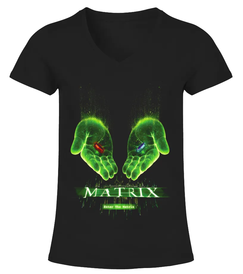OTTER SPACE DESIGN EXCLUSIF CAMISETA CUELLO PICO MUJER