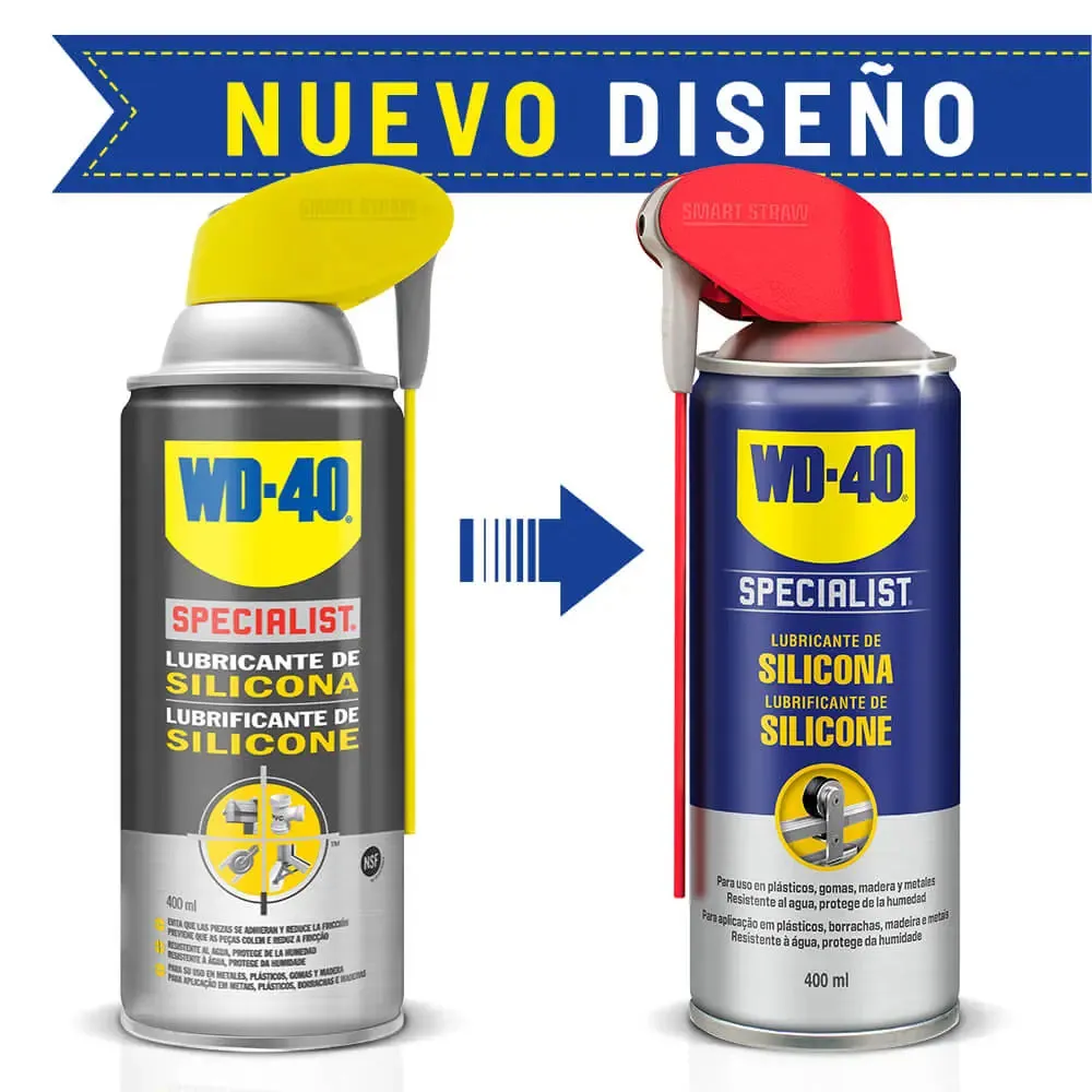 Pack de 6 unidades Lubricante de Silicona WD 40 Specialist