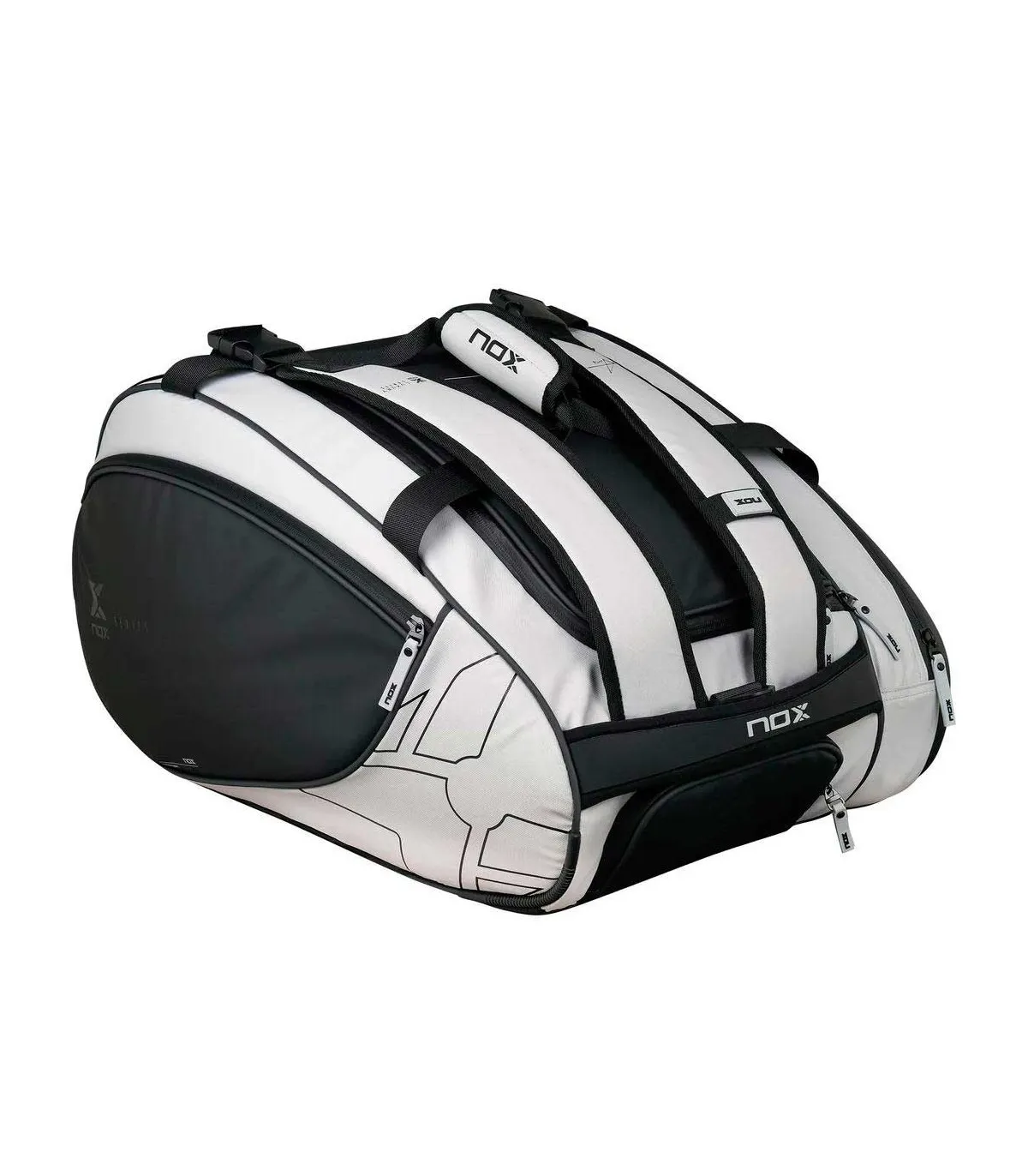 Paletero Nox Luxury Master Series Blanco Negro