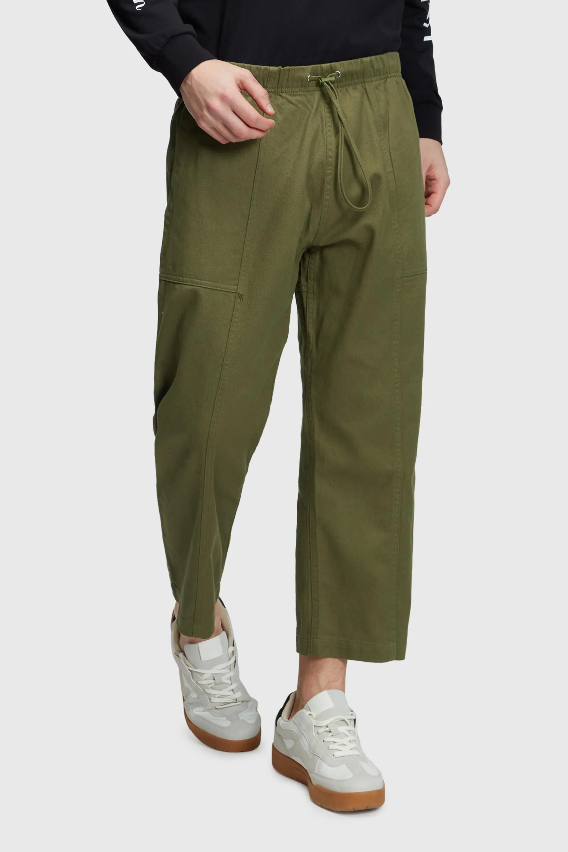 Pantalón cargo de tejido
