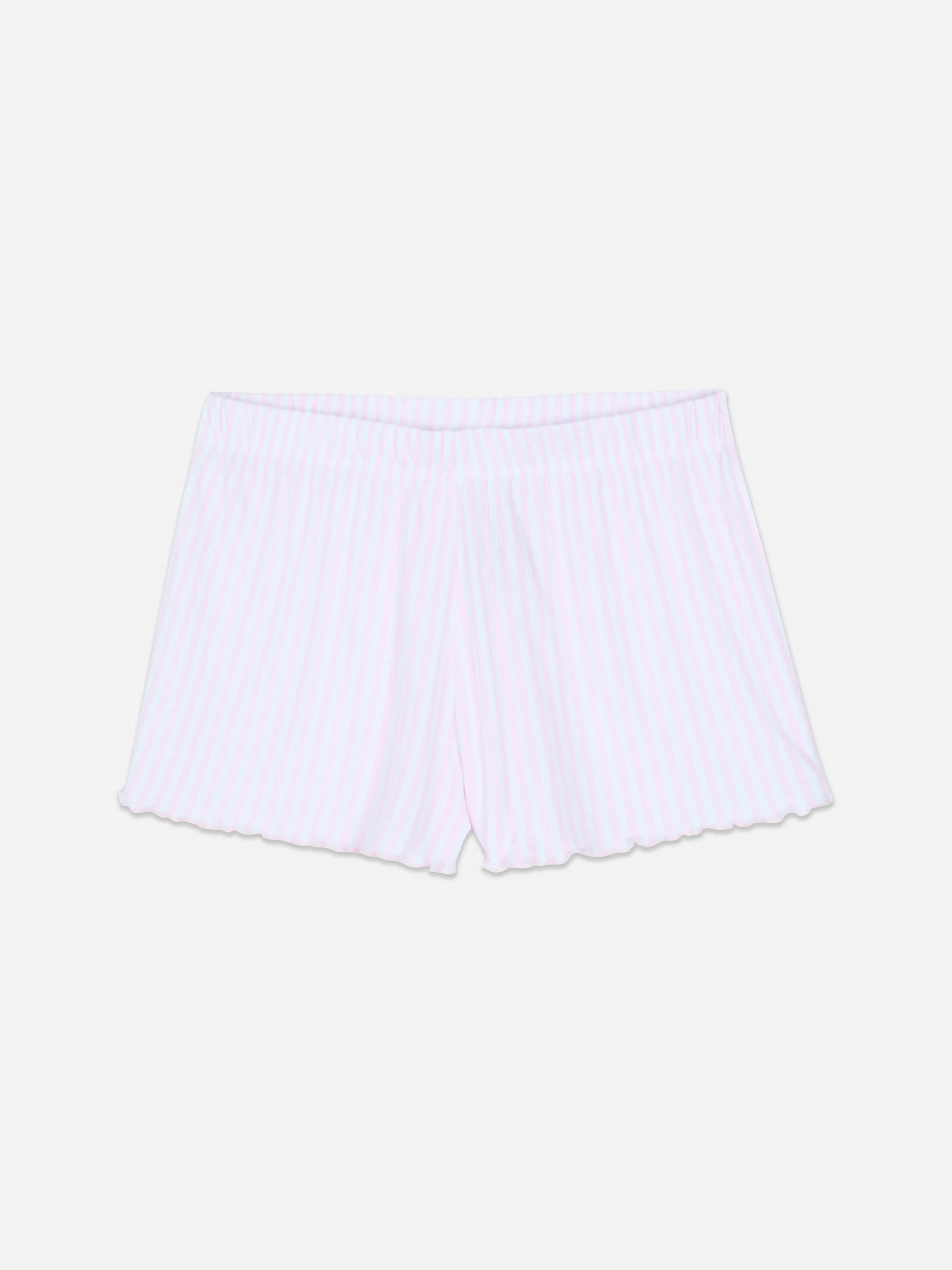 Pantalones cortos de pijama de punto