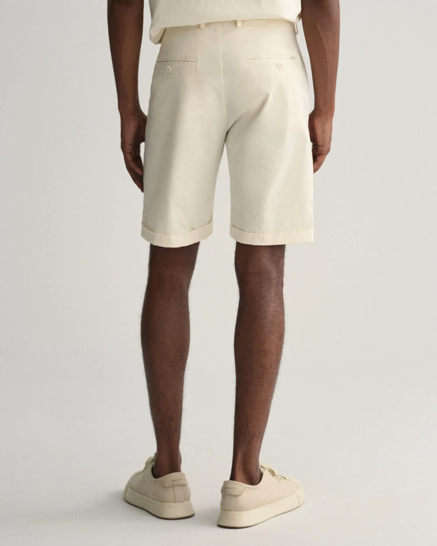 Pantalones cortos desteñidos Slim Fit