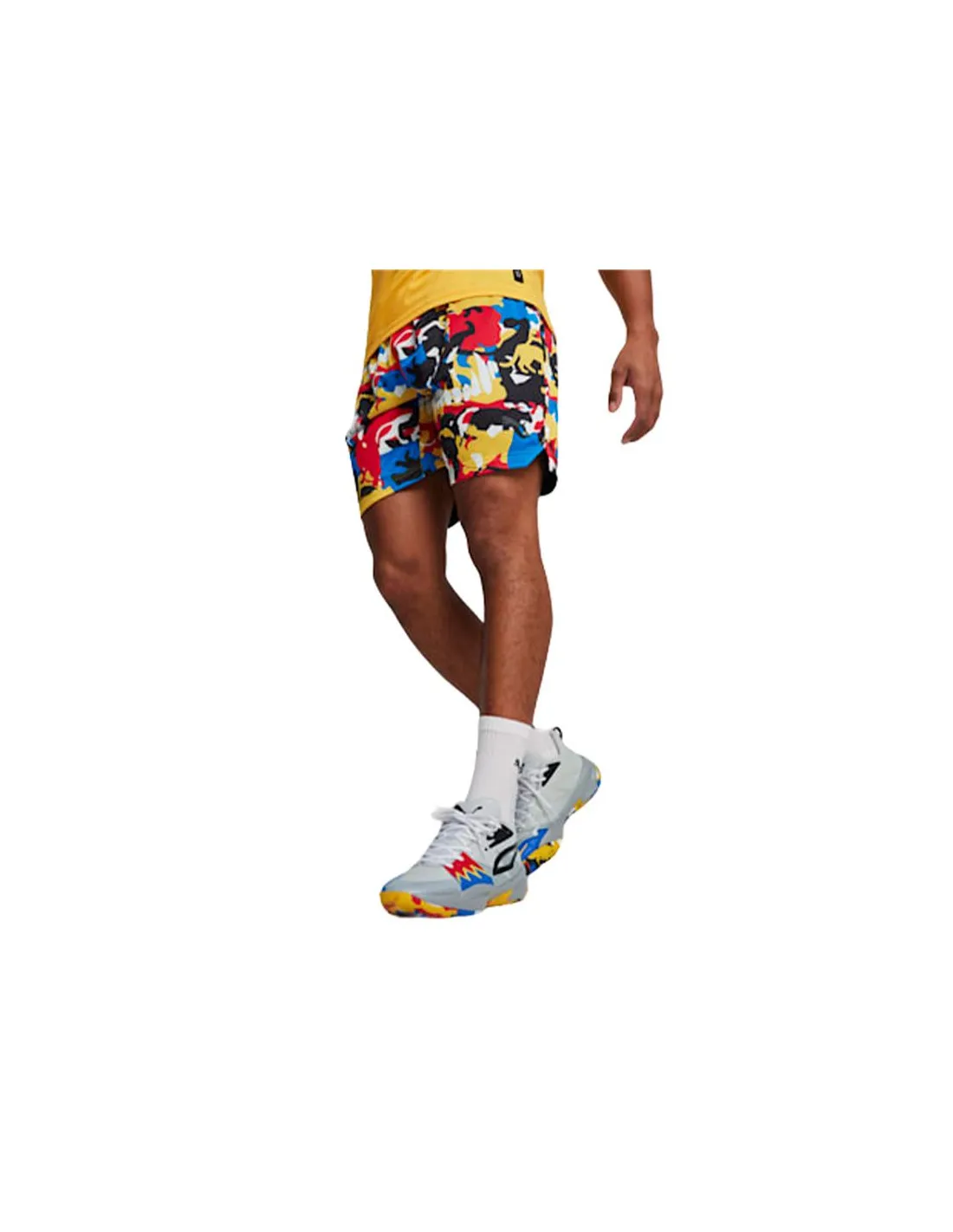 Pantalones de Baloncesto Puma Winners Circle Negro Hombre