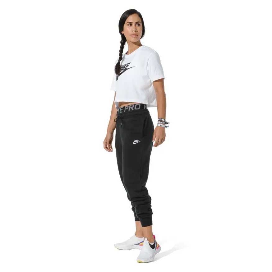 Pantalón Buzo Mujer Nike Sportwear Essential Negro