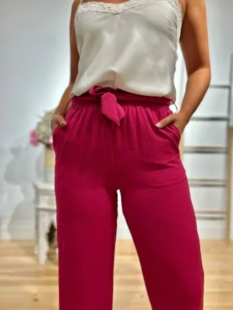 Pantalón Básico SIROYA Buganvilla