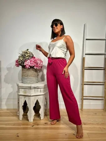 Pantalón Básico SIROYA Buganvilla