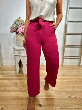 Pantalón Básico SIROYA Buganvilla