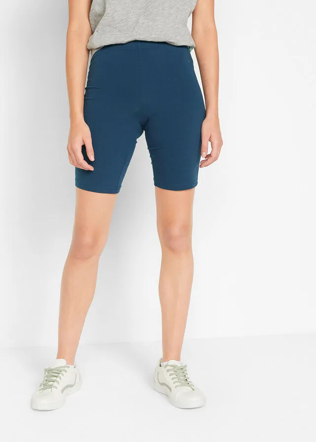 PANTALóN CICLISTA CON ELáSTICO (2 UNIDADES) AZUL MARINONEGRO