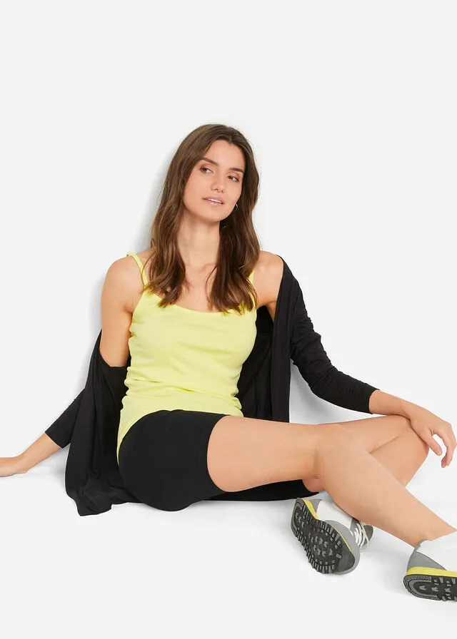 PANTALóN CICLISTA CON ELáSTICO (2 UNIDADES) BLANCONEGRO