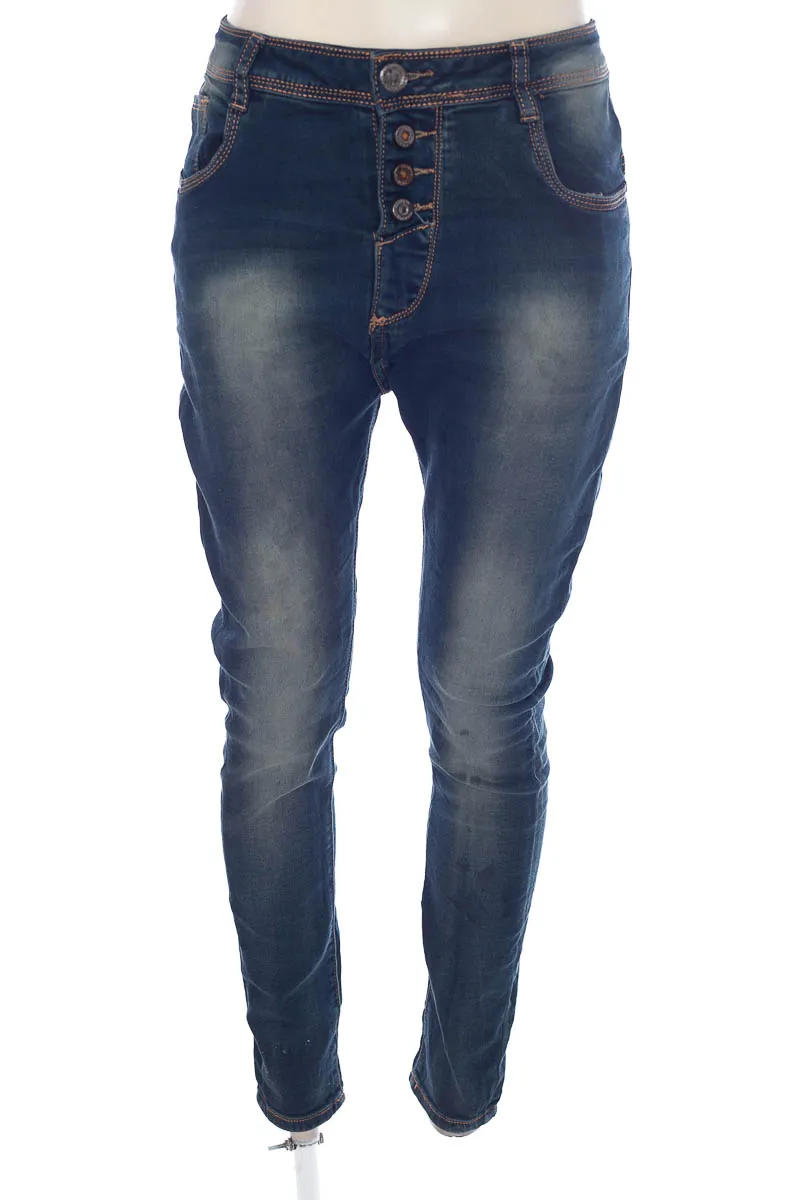 PANTALóN COLOR AZUL  MOZZAAR
