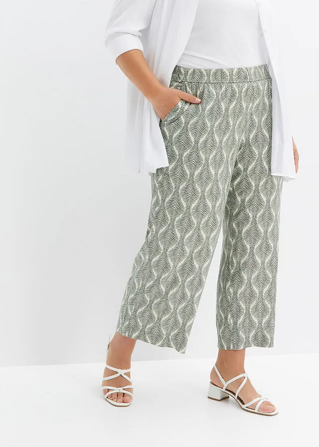 PANTALóN CON CINTURILLA ELáSTICA NEGROBEIGE ARENA CON ESTAMPADO GRáFICO