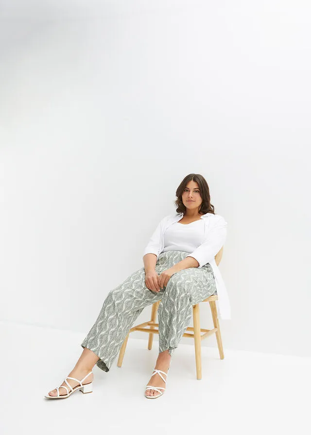 PANTALóN CON CINTURILLA ELáSTICA NEGROBEIGE ARENA CON ESTAMPADO GRáFICO