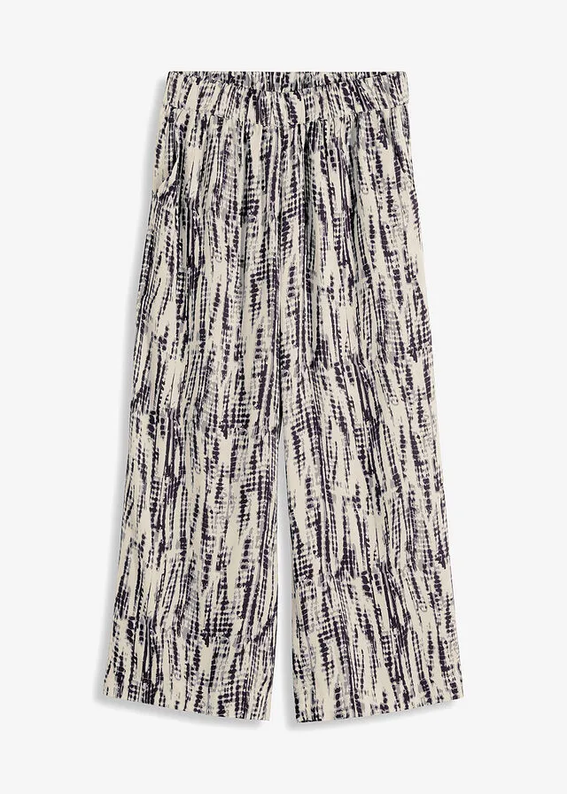 Pantalón con cinturilla elástica Negro