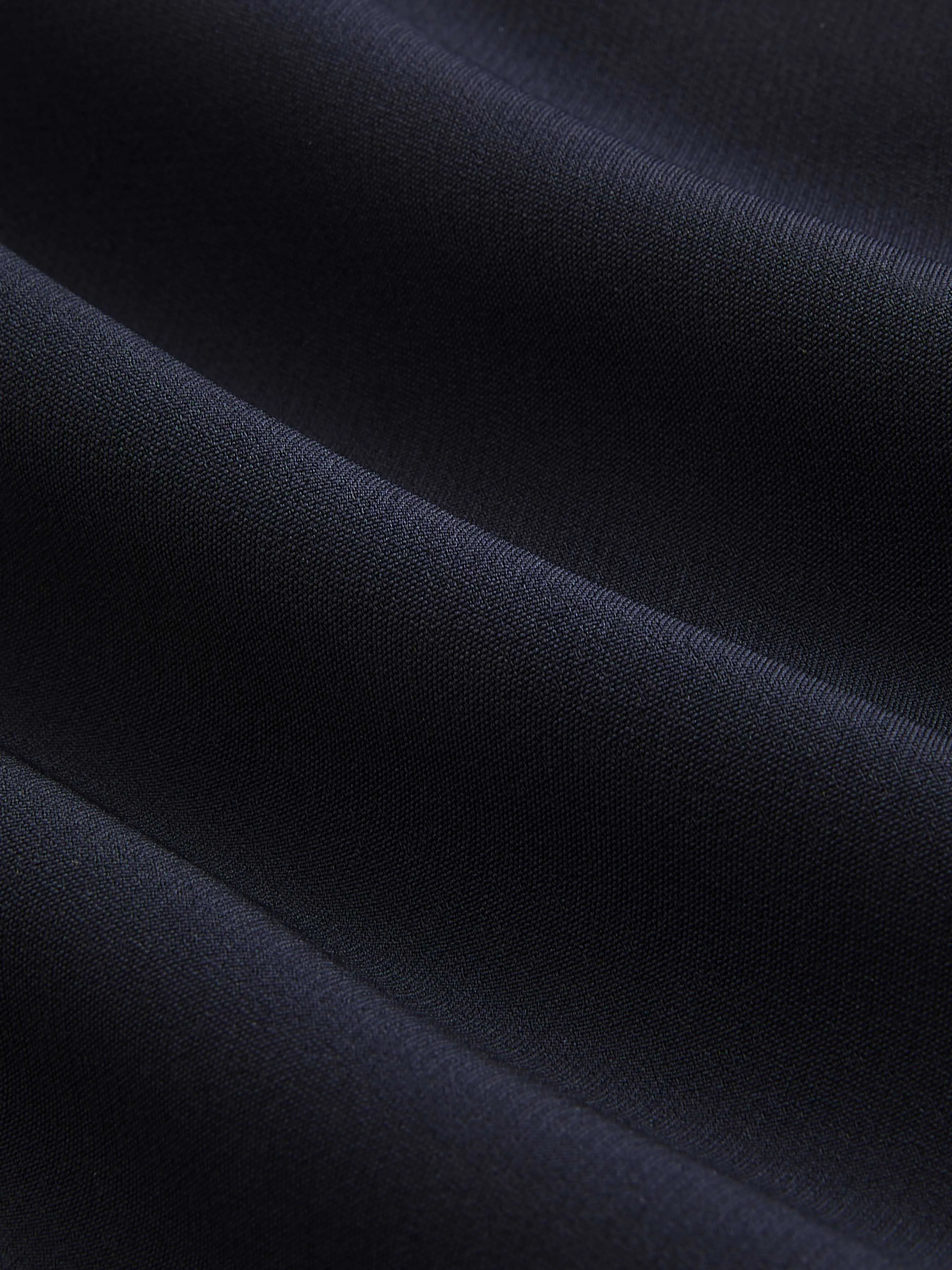  Pantalón corto tejido de cintura media con bolsillo fruncido sólido