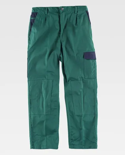 Pantalón linea 2 con elástico en cintura Verde Marino