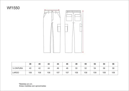 Pantalón linea 2 con elástico en cintura Verde Marino