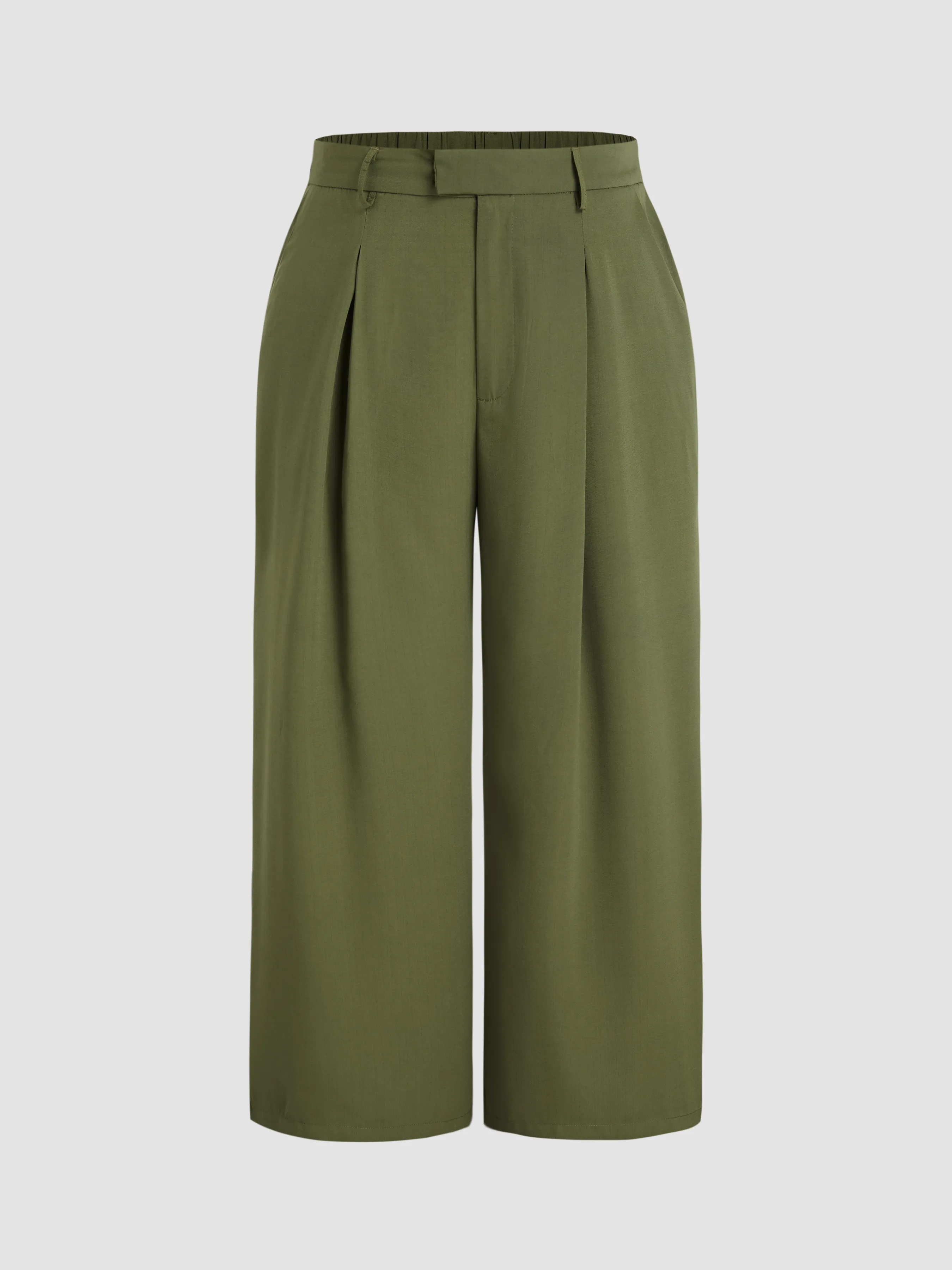  Pantalón Recto Tejido Curvy