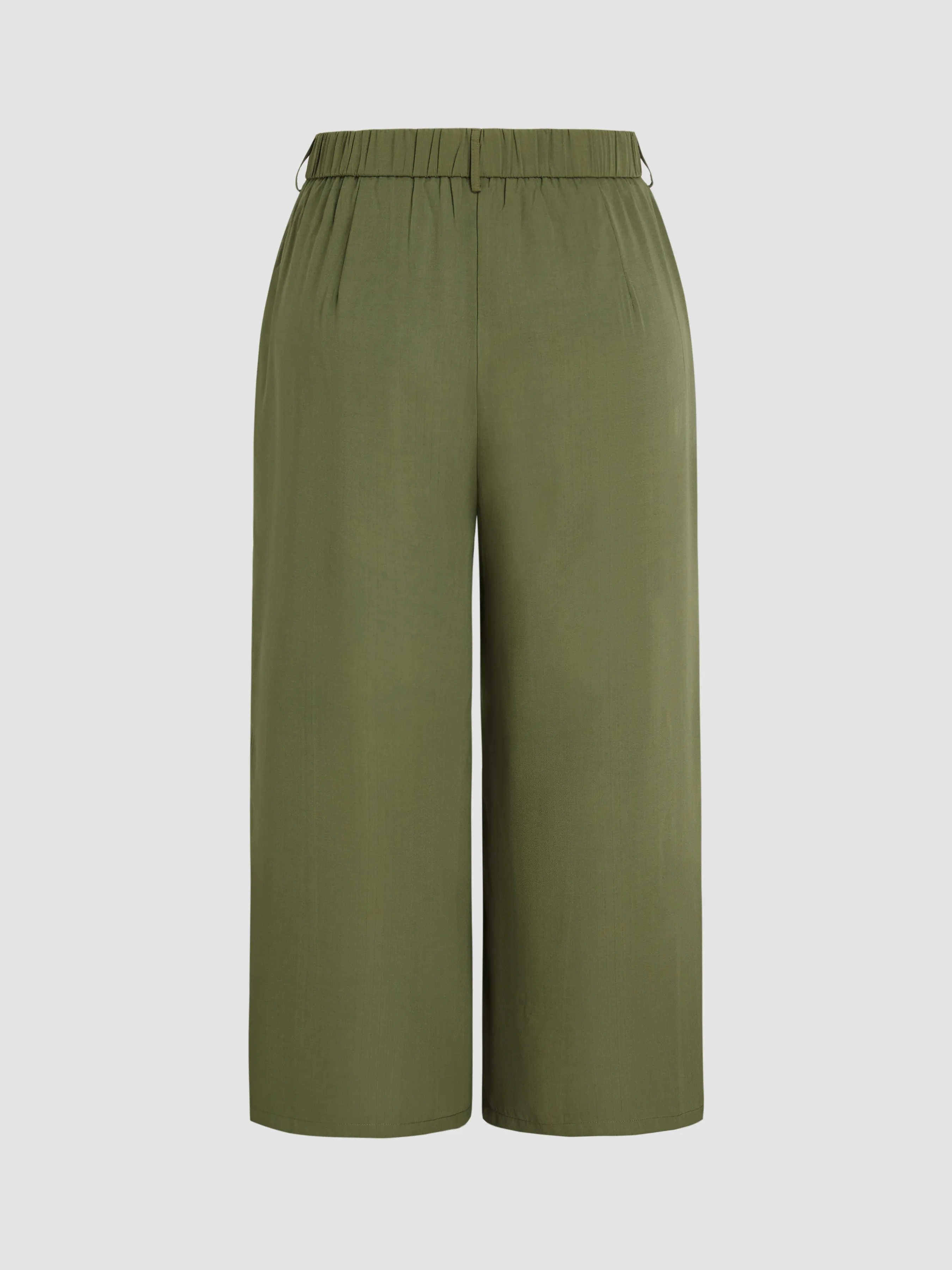  Pantalón Recto Tejido Curvy