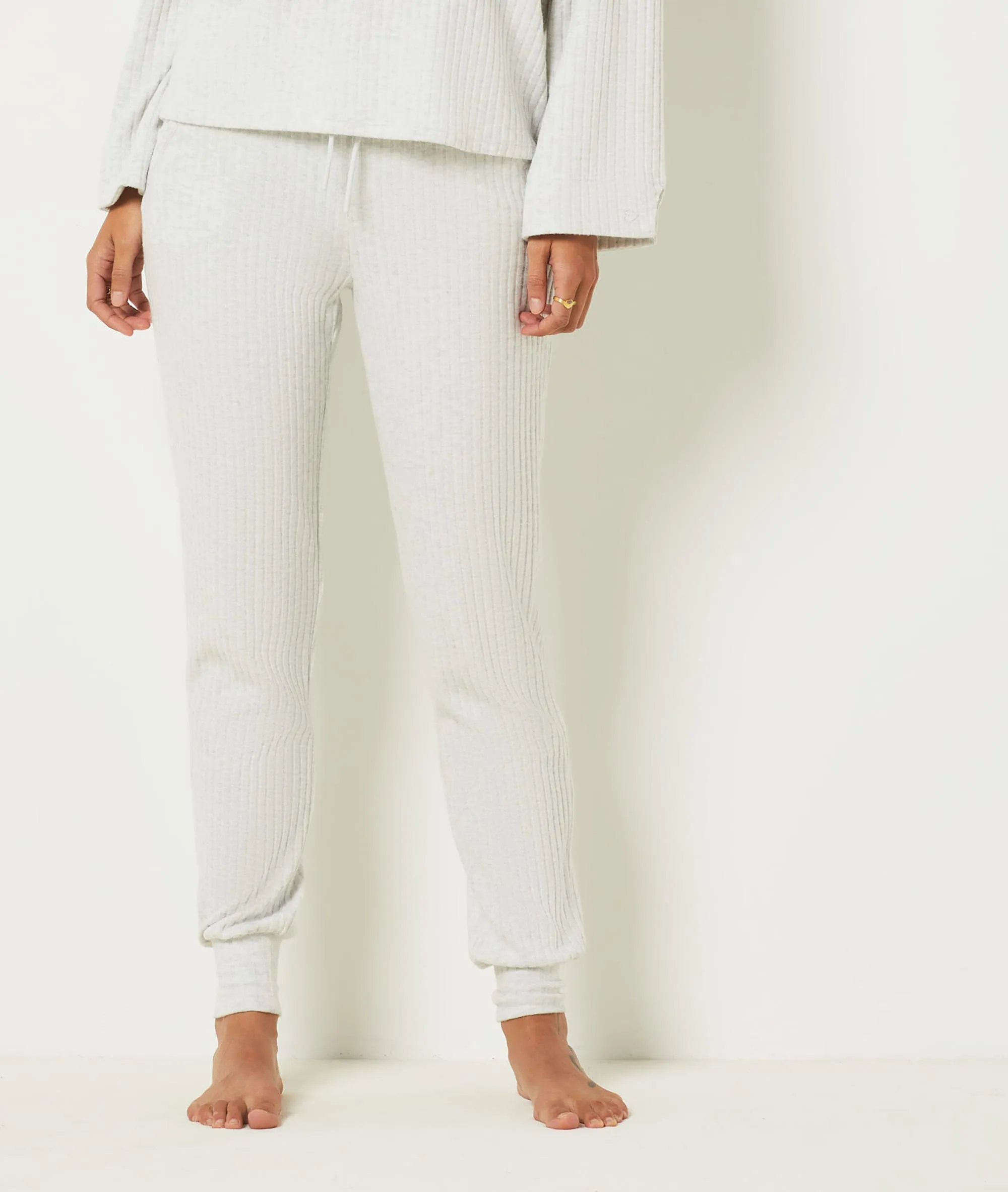 PANTALóN TEJIDO CANALé DOLMA GRIS  ETAM