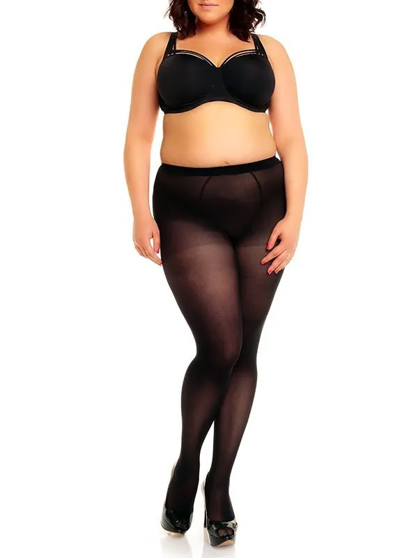 Panty súper talla con pieza 15 D Venis MarieClaire