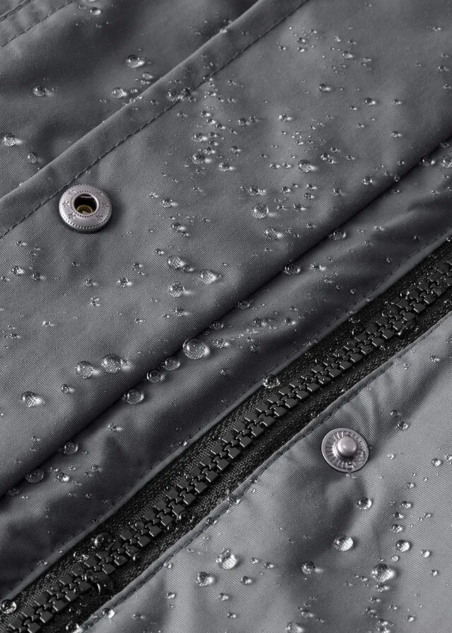 Parka impermeable antracita