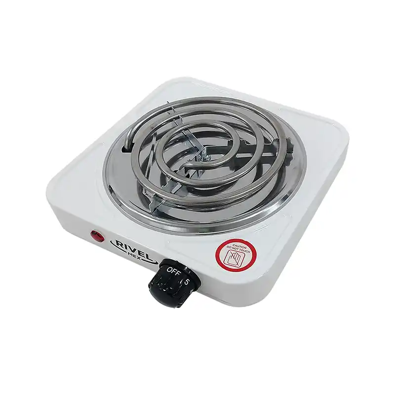 PARRILLA ELéCTRICA RIVELMEX 1RIV761 BLANCA 127V 1000 W