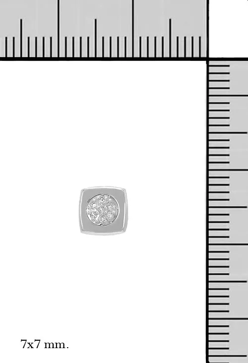 Pendientes oro blanco y diamantes 095_536573