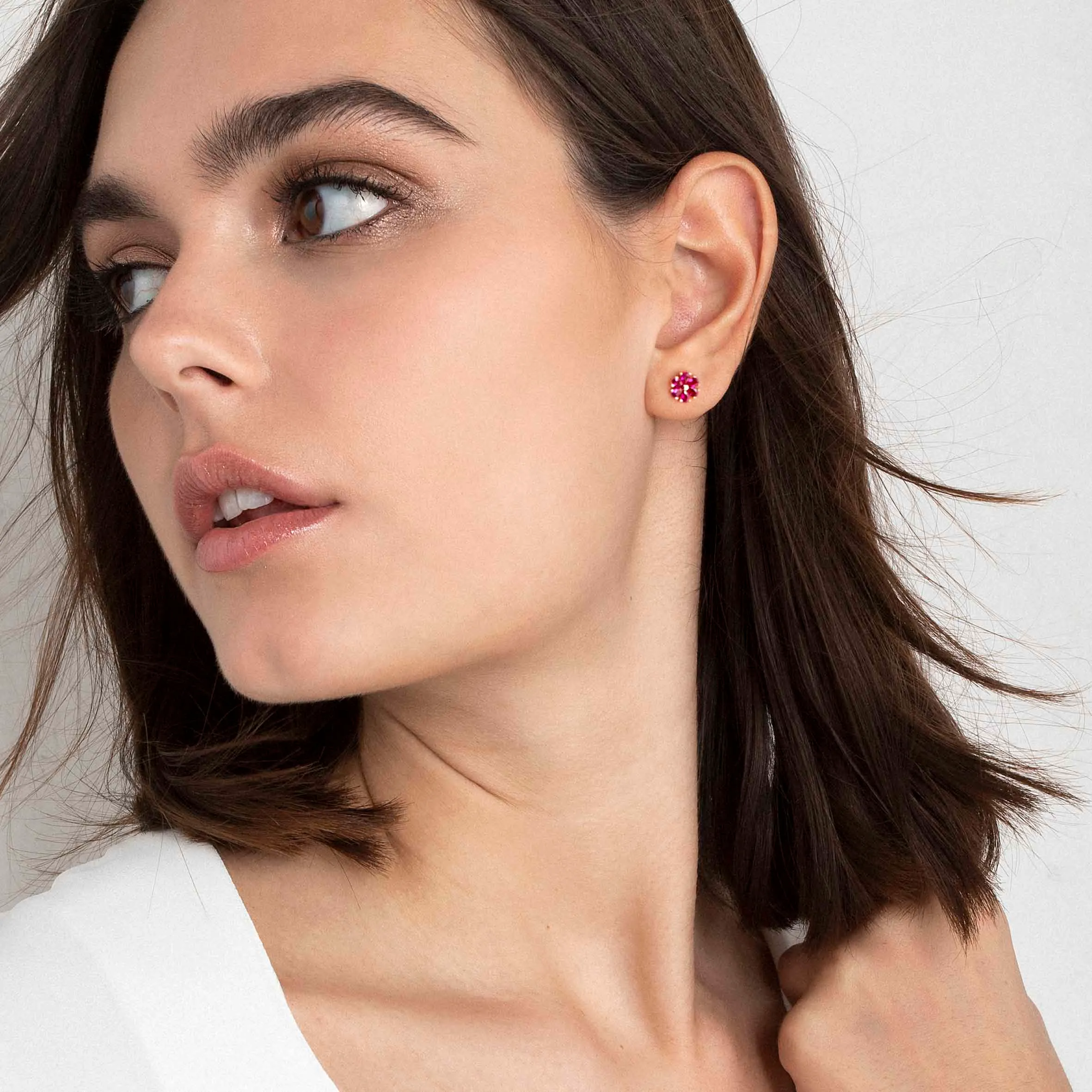 Pendientes Sweetrock Nature Oro Rosa 148042 044