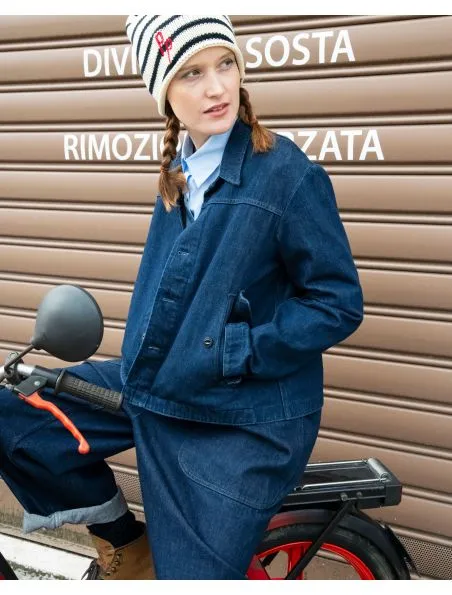 PEPPINO PEPPINO Chaqueta 113 Mujer Denim Rinse