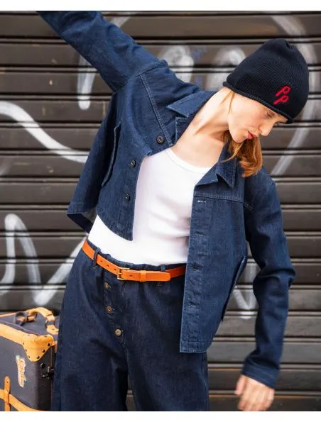 PEPPINO PEPPINO Chaqueta 113 Mujer Denim Rinse