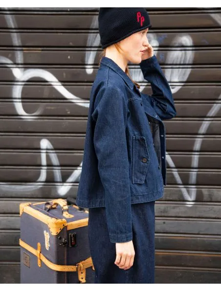 PEPPINO PEPPINO Chaqueta 113 Mujer Denim Rinse