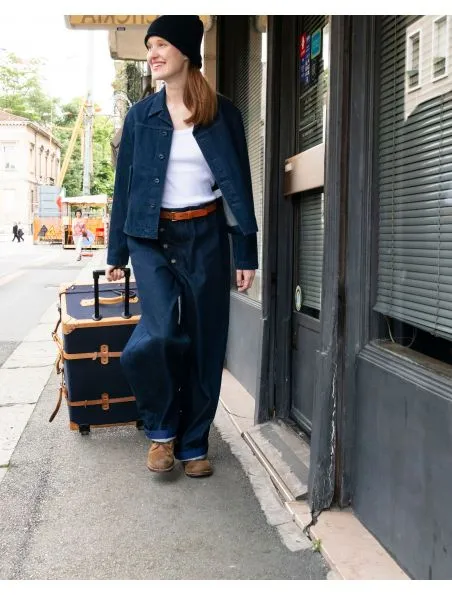 PEPPINO PEPPINO Chaqueta 113 Mujer Denim Rinse