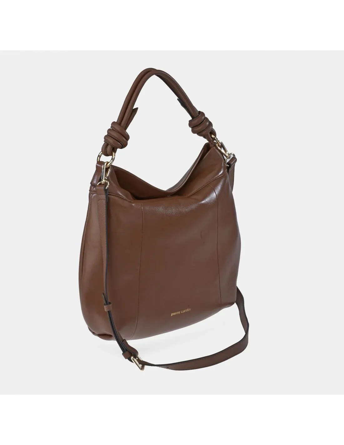 PIERRE CARDIN bolso de hombro de piel para mujer con bandolera