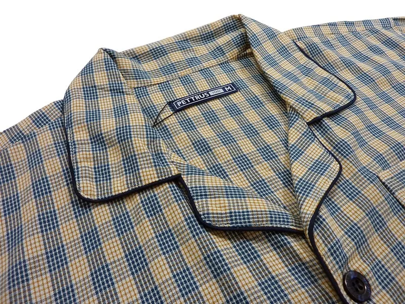 Pijama Pettrus Man en Tela de Algodón y acabado en cuadritos