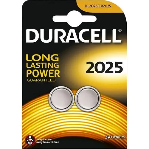 Pila De Boton De Litio 2025 Pack 2 Pilas