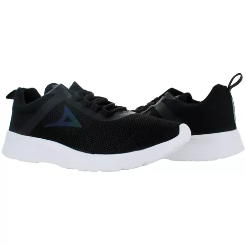 Pirma Tenis Sneakers Correr Confort Ligero Negro Juvenil 839
