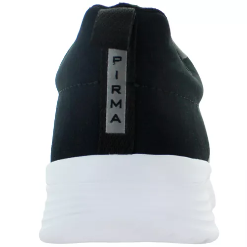 Pirma Tenis Sneakers Correr Confort Ligero Negro Juvenil 839