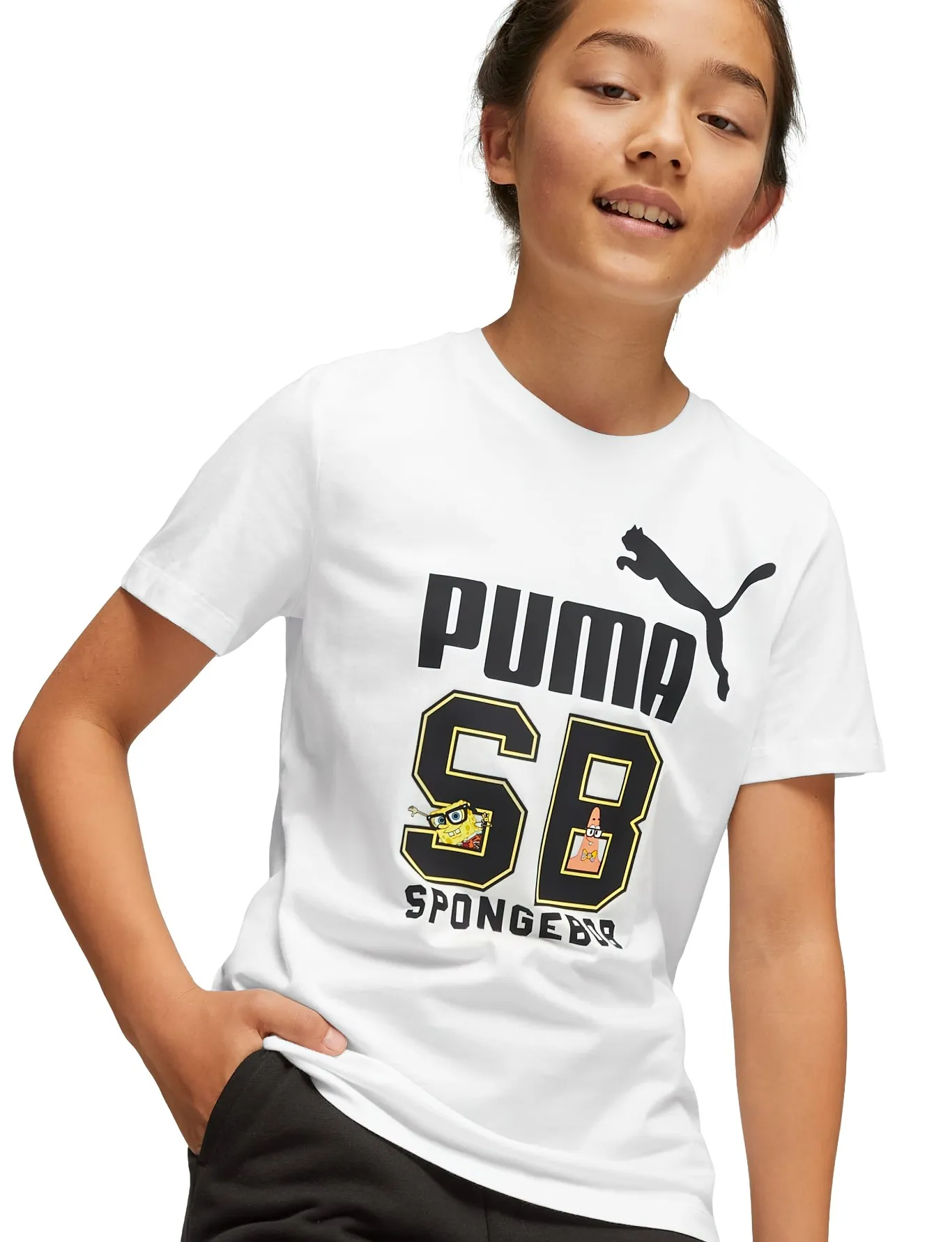 Playera Puma X Spongebob Para Niño