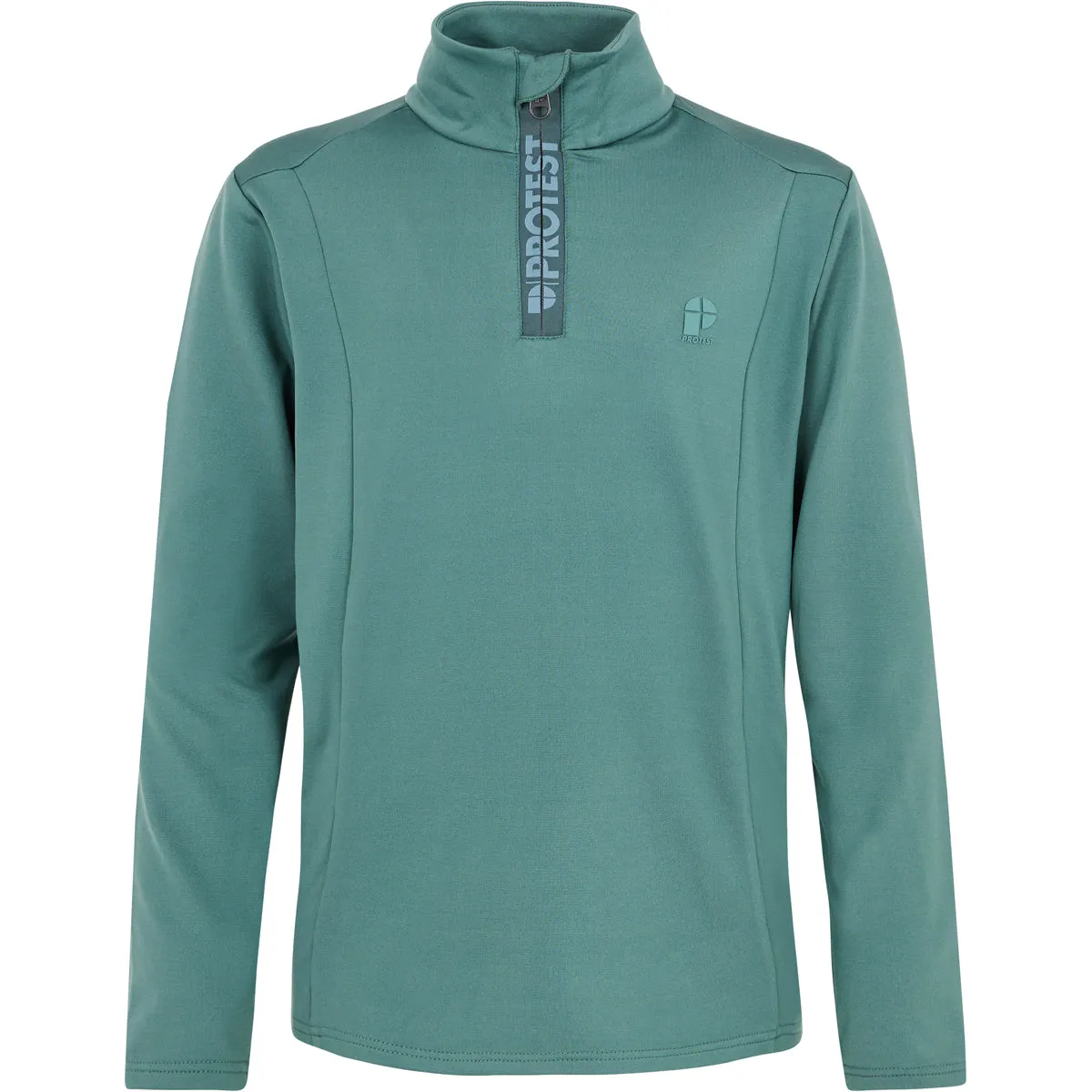 Polar Niños Willowy Jr 1/4 Zip Top Protest Verde