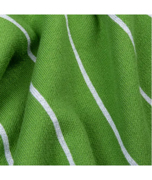 Polera Dime Stripe SS Knit Verde