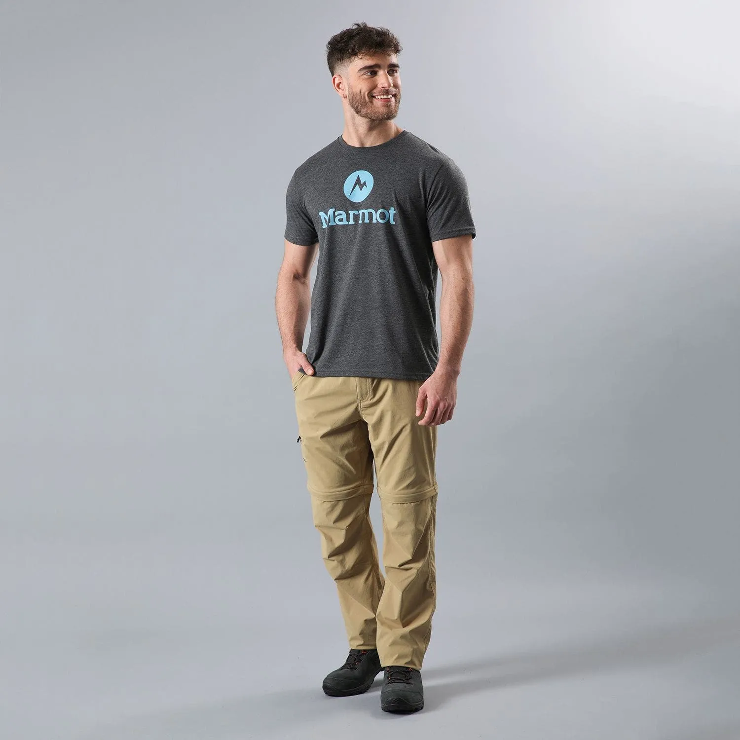 Polera Hombre Marmot Circle Logo Tee