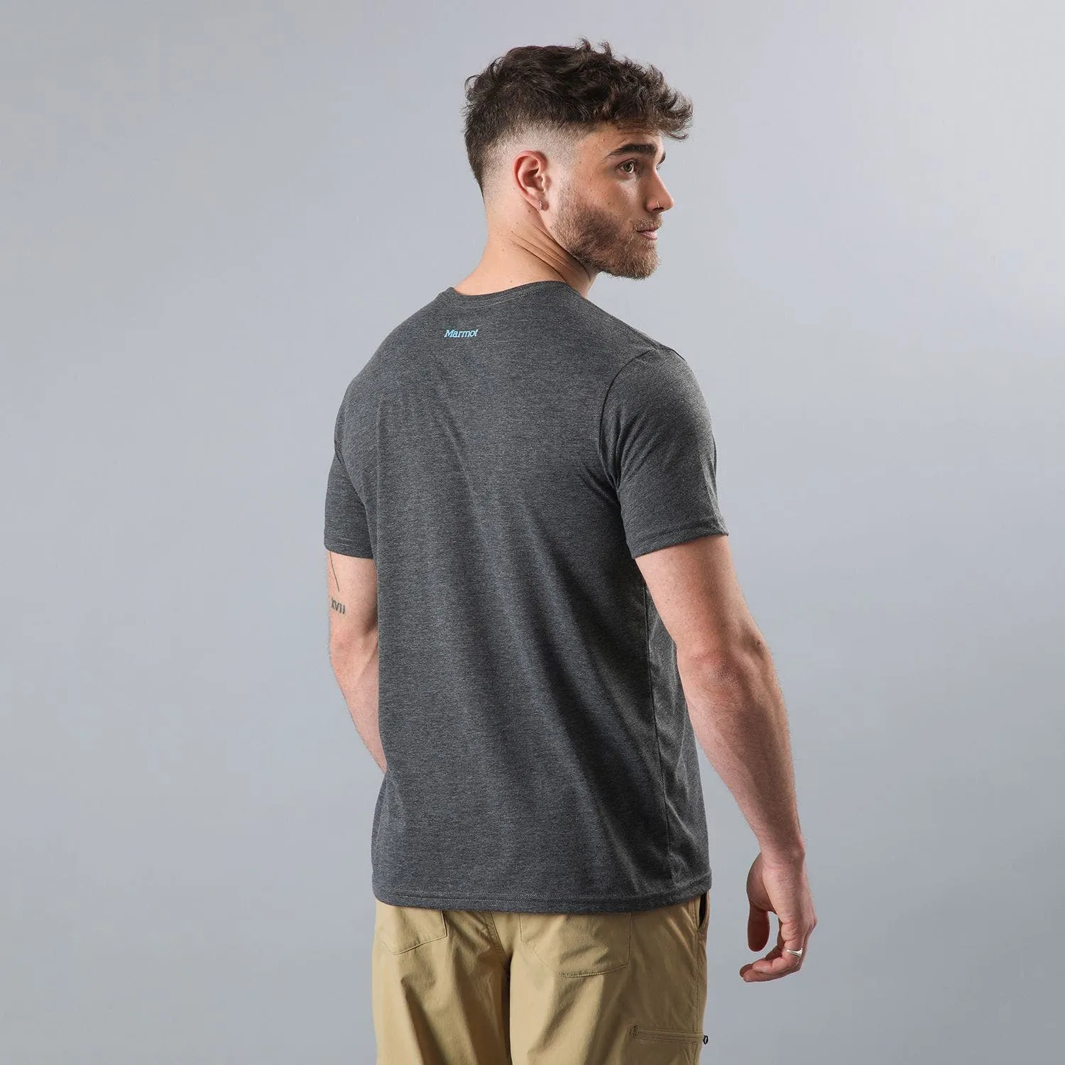 Polera Hombre Marmot Circle Logo Tee