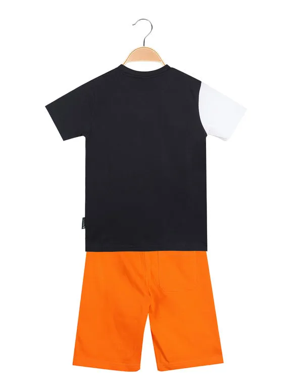 Polo Club Traje corto de 2 piezas para niño