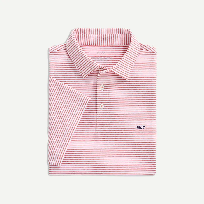 Polo de rendimiento Sankaty a rayas Bradley